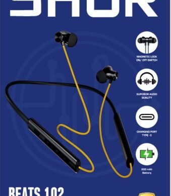 BLUETOOTH NECKBAND WITH MAGNETIC ON-OFF